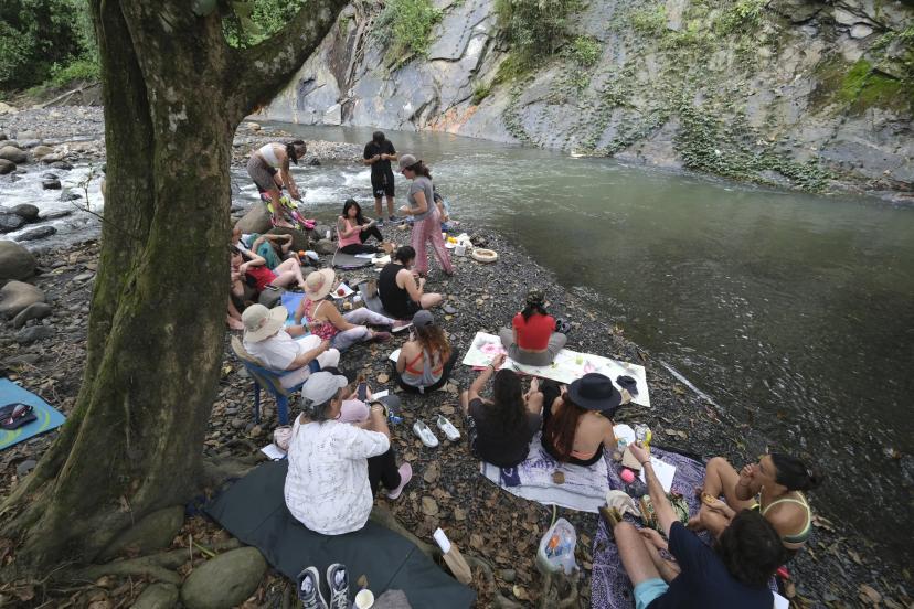 Imagen de retiro de Mariposa Azul